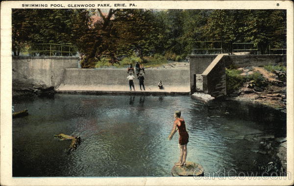 Swimming Pool, Glenwood Park Erie Pennsylvania