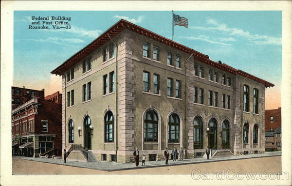 Federal Building and Post Office Roanoke Virginia
