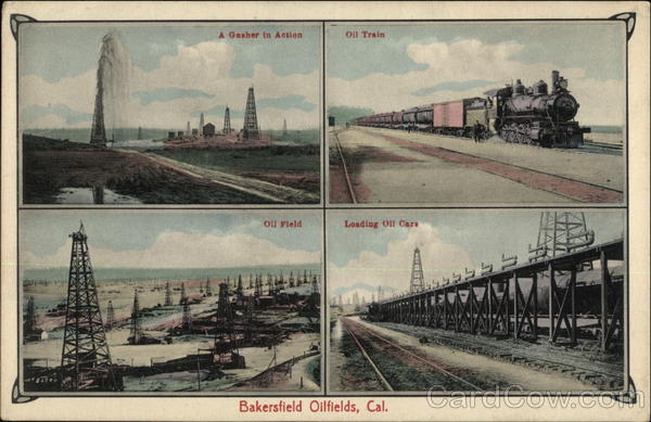 Bakersfield Oilfields California