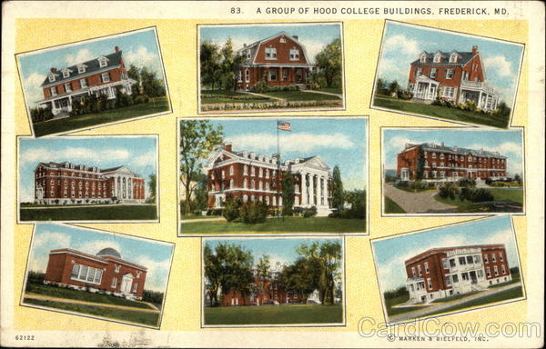 A Group of Hood College Buildings Frederick Maryland