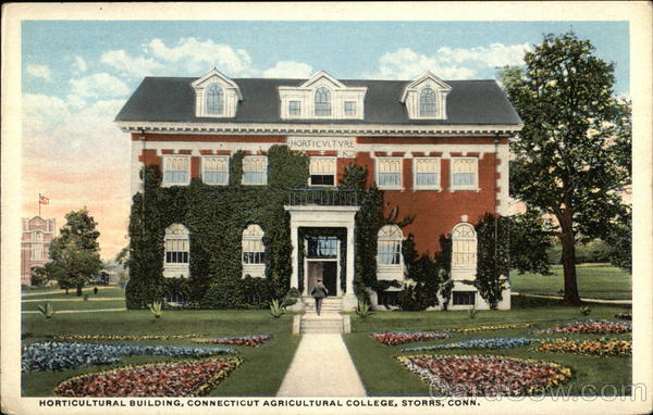 Horticultural Building, Connecticut Agricultural College Storrs