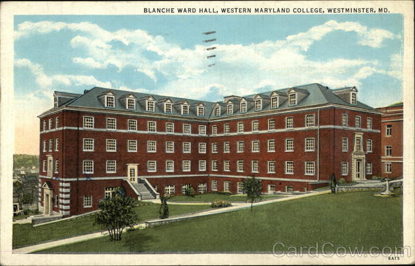 Western Maryland College - Blanche Ward Hall Westminster