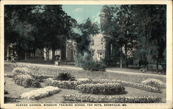 Missouri Training School for Boys - Sunken Garden Boonville
