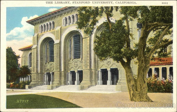 The Library at Stanford University California