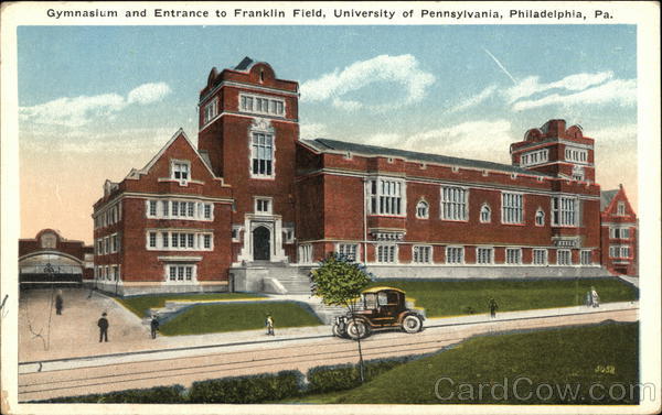 Gymnasium and Entrance to Franklin Field, University of Pennsylvania Philadelphia