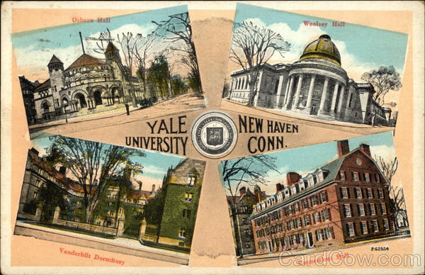 Greetings from Yale University New Haven Connecticut