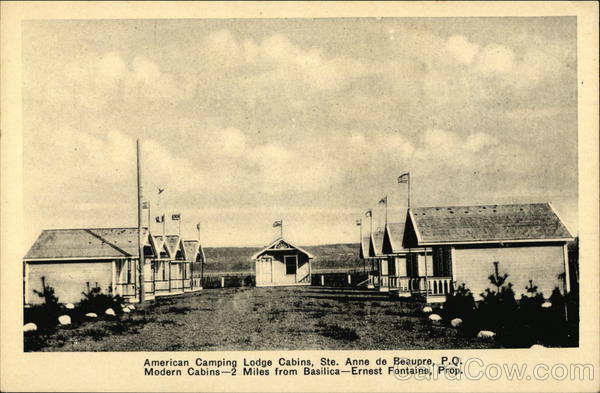 American Camping Lodge Cabins St. Anne de Beaupre QC Canada