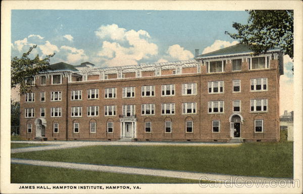 James Hall, Hampton Institute Virginia