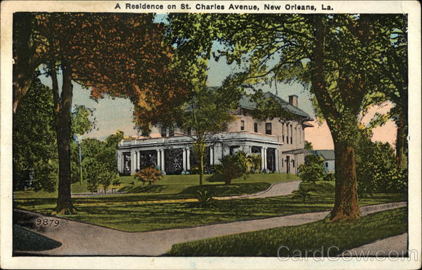 Residence on St. Charles Avenue New Orleans Louisiana