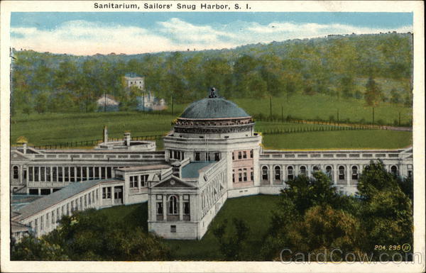 Sanitarium at Sailors Snug Harbor Staten Island New York