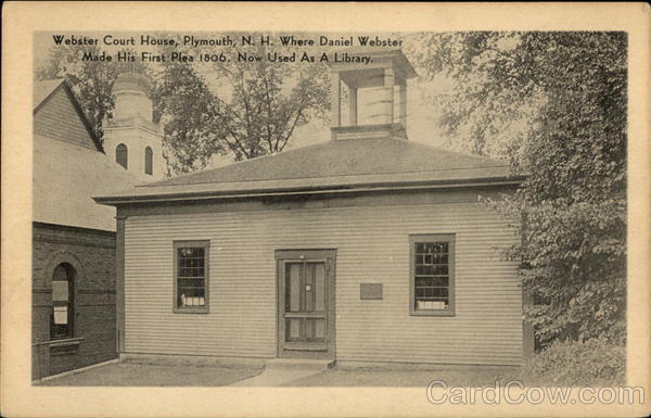 Webster Court House Plymouth New Hampshire