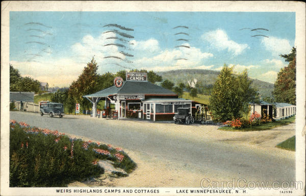 Weirs Highlands Camps and Cottages, Lake Winnepesaukee Laconia New Hampshire