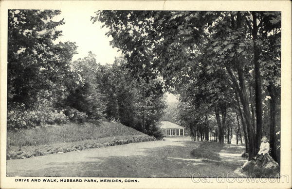 Drive and Walk, Hubbard Park Meriden Connecticut