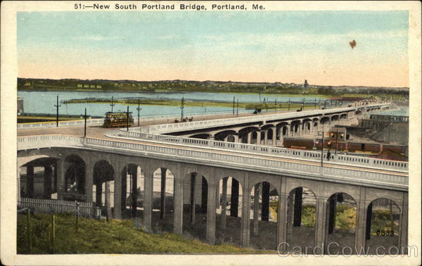 New South Portland Bridge Maine