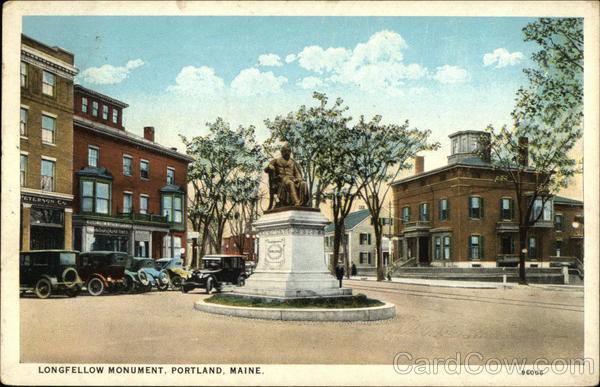 Longfellow Monument Portland Maine