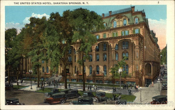 The United States Hotel Saratoga Springs New York