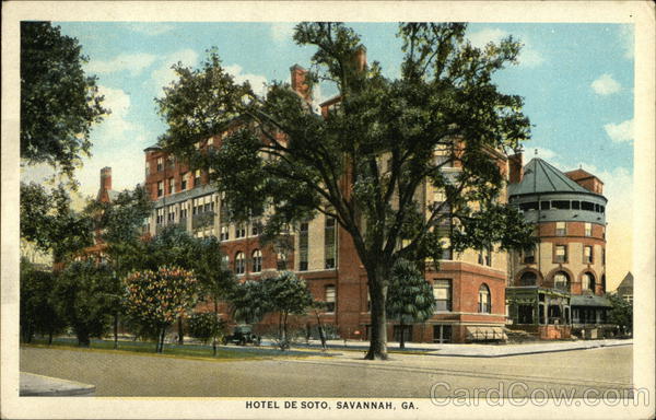 Hotel de Soto Savannah Georgia