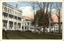 Hotel Maplewood Pittsfield, MA Postcard Postcard Postcard