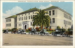 Berkeley Continuation High School California Postcard Postcard Postcard