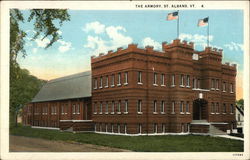 The Armory St. Albans, VT Postcard Postcard Postcard