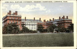 Gore Hall, Harvard University, Freshment Dormitories Cambridge, MA Postcard Postcard Postcard