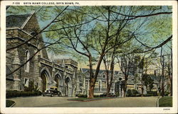 Bryn Mawr College Pennsylvania Postcard Postcard Postcard