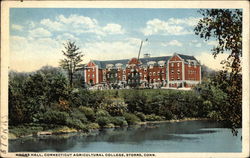 Koons Hall, Connecticut Agricultural College Postcard