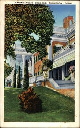 Marianapolis College Thompson, CT Postcard Postcard Postcard