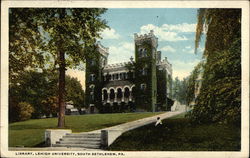 Library, LeHigh University Bethlehem, PA Postcard Postcard Postcard