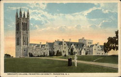 Graduate College, Princeton University New Jersey Postcard Postcard Postcard