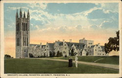 Graduate College, Princeton University Postcard