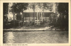 H.A. Shearer, Cottages Postcard