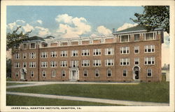 James Hall, Hampton Institute Virginia Postcard Postcard Postcard