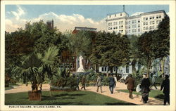 Public Square Wilkes-Barre, PA Postcard Postcard Postcard
