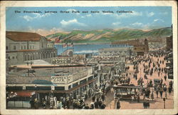 The Promenade , between Ocean Park and Santa Monica Los Angeles, CA Postcard Postcard Postcard