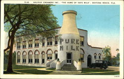 Halifax Creamery Inc., "The Home of Safe Milk" Postcard