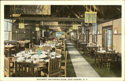 Roycroft Inn Dining Room Postcard