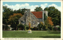 Roycroft Chapel from the South Postcard