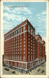 Hotel Syracuse Postcard