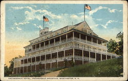 Uncanoonuc Hotel, Uncanoonuc Mountain Manchester, NH Postcard Postcard Postcard