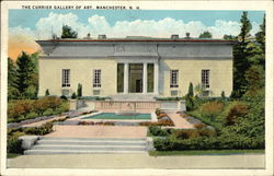 The Currier Gallery of Art Manchester, NH Postcard Postcard Postcard