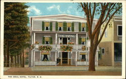 The Ideal Hotel Tilton, NH Postcard Postcard Postcard