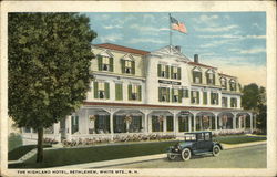 The Highland Hotel in the White Mountains Bethlehem, NH Postcard Postcard Postcard