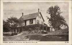 Gurnet House at The Gurnet, New Meadow's River Brunswick, ME Postcard Postcard Postcard