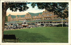 Belgrade Hotel and Grounds Belgrade Lakes, ME Postcard Postcard Postcard