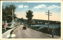 Winnepesaukee Street View Meredith, NH Postcard Postcard Postcard