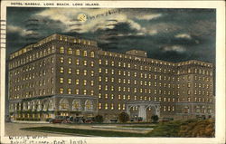 Hotel Nassau Long Beach, NY Postcard Postcard Postcard