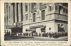 At the Opening of the Third International Philatelic Exhibition New York, NY Postcard Postcard Postcard