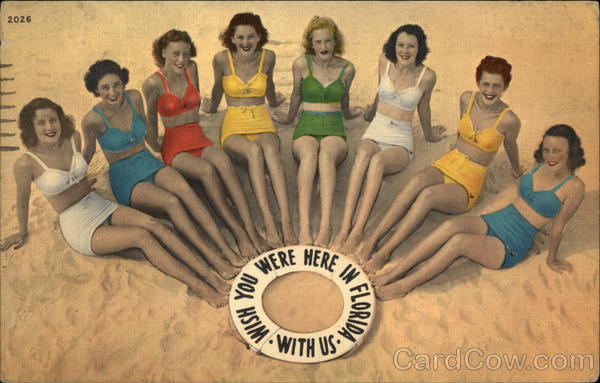 Wish You Were Here In Florida With Us R. D. Pope