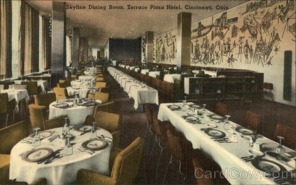 Terrace Plaza Hotel - Skyline Dining Room Cincinnati Ohio